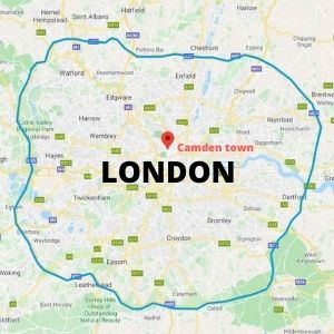 UK - Londra Camden Town | Vacanze Studio a Londra-Mappa-Camden-Town-1