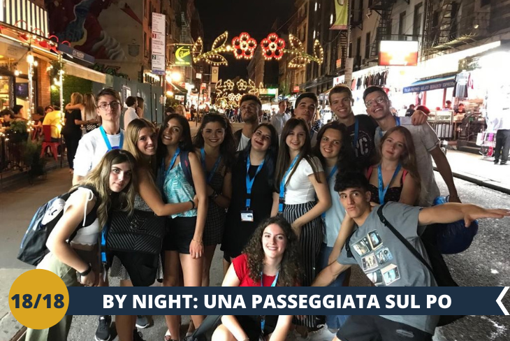 Torino by night: Una serata passeggiando lungo il Po, su un lungofiume che attira sempre moltissimi giovani.