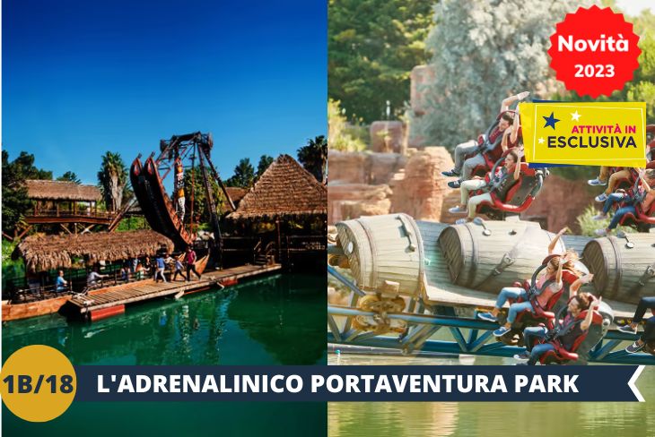 Dopo il Ferrari land il divertimento prosegue presso il luna park Portaventura con più di 40 attrazioni!