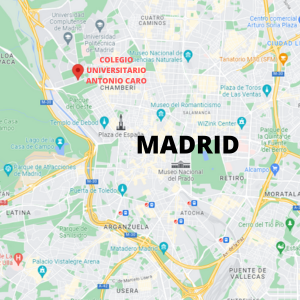 Vacanza Studio in Spagna | Madrid - Colegio Universitario - Discovery-MAPPE-300X300-8