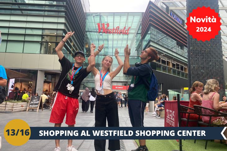NOVITA’ 2024! Un pomeriggio interamente dedicato allo Shopping! Il Westgate Shopping Center vi aspetta con i suoi innumerevoli negozi!