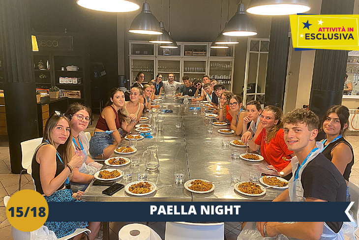BARCELLONA BY NIGHT: Cosa sarebbe una vacanza studio a Barcellona senza aver assaggiato la famosa PAELLA! Vi aspetta una serata divertente tra gusto ed amicizia nella nostra PAELLA NIGHT!