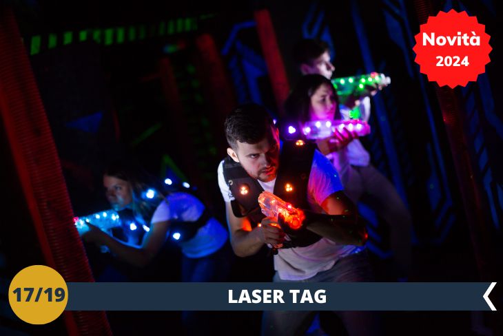 PRAGA BY NIGHT: Armatevi di astuzia e mira infallibile per sopravvivere ad un’emozionante serata a colpi di laser tag. Un’imperdibile gara adrenalinica vi attende!