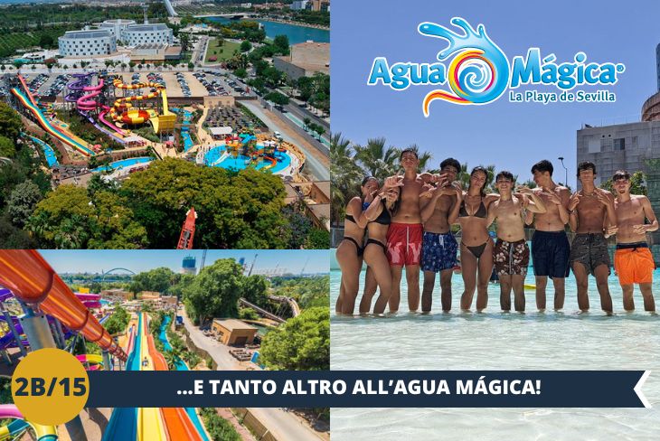 Ma non è finita qui! Il divertimento continua all’Agua Mágica (INGRESSO INCLUSO), una bellissimo parco acquatico!