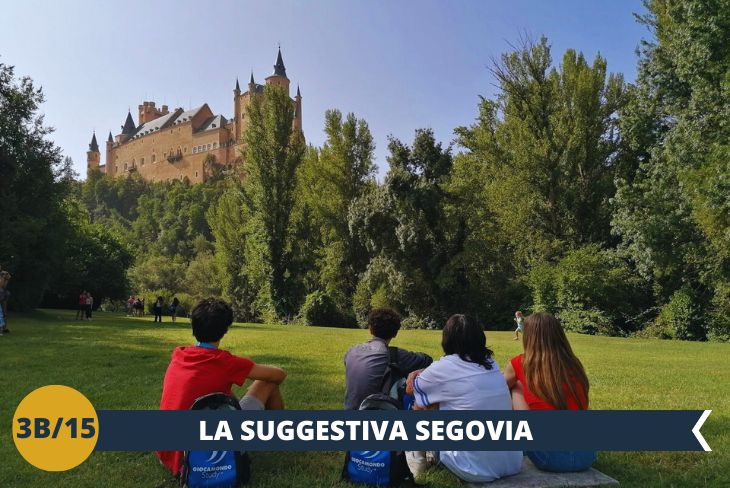 Un tour guidato ci porterà alla scoperta della città e del suo centro storico medievale perfettamente conservato, che costituisce una preziosa testimonianza dell'architettura e dell'urbanistica spagnola dei secoli d'oro. Con le sue atmosfere fiabesche e il panorama sulla valle, Segovia regala scorci indimenticabili sulla Spagna di un tempo.