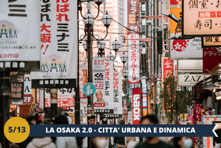 OSAKA SOUTH AREA: Questo walking tour offre un'esperienza coinvolgente nella dinamica cultura urbana di Osaka, dalla moda e intrattenimento alla moda in Amerikamura alla vivace scena gastronomica e dello shopping a Dotonbori. È un modo fantastico per esplorare la vibrante atmosfera e le diverse attrazioni della città. (escursione di mezza giornata)